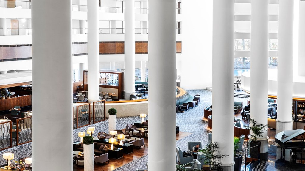 Top view of our Jaffa Court Restaurant and Lobby