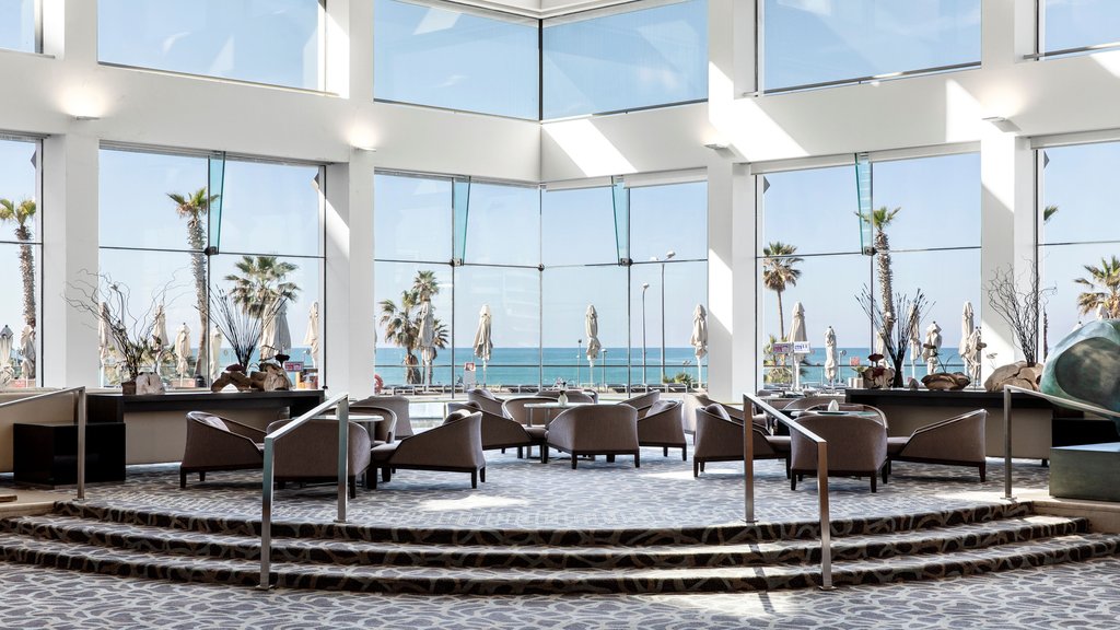 Lobby Lounge with stunning view on the Mediterranean Sea