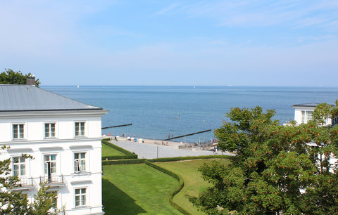 Blick auf die Ostsee vom Haus Severin Palais
