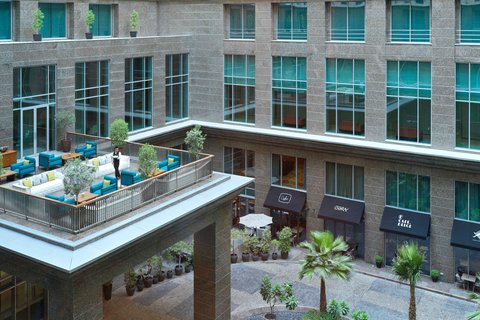 Lobby Lounge, terraza