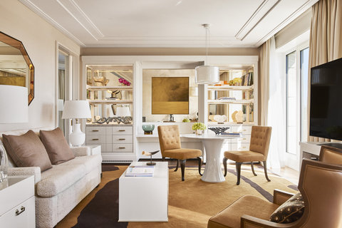 Four Seasons Hotel Madrid Penthouse Suite Living Room