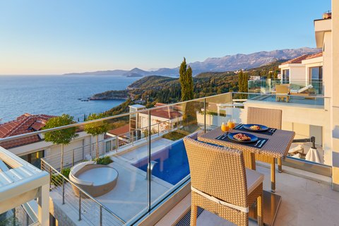 Breakfast in Adriatic Villa
