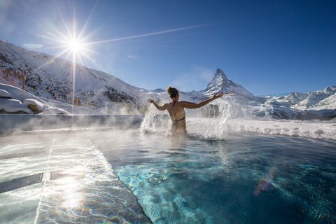 Aussenpool Mit Frau Kantlicht Jan Geerk