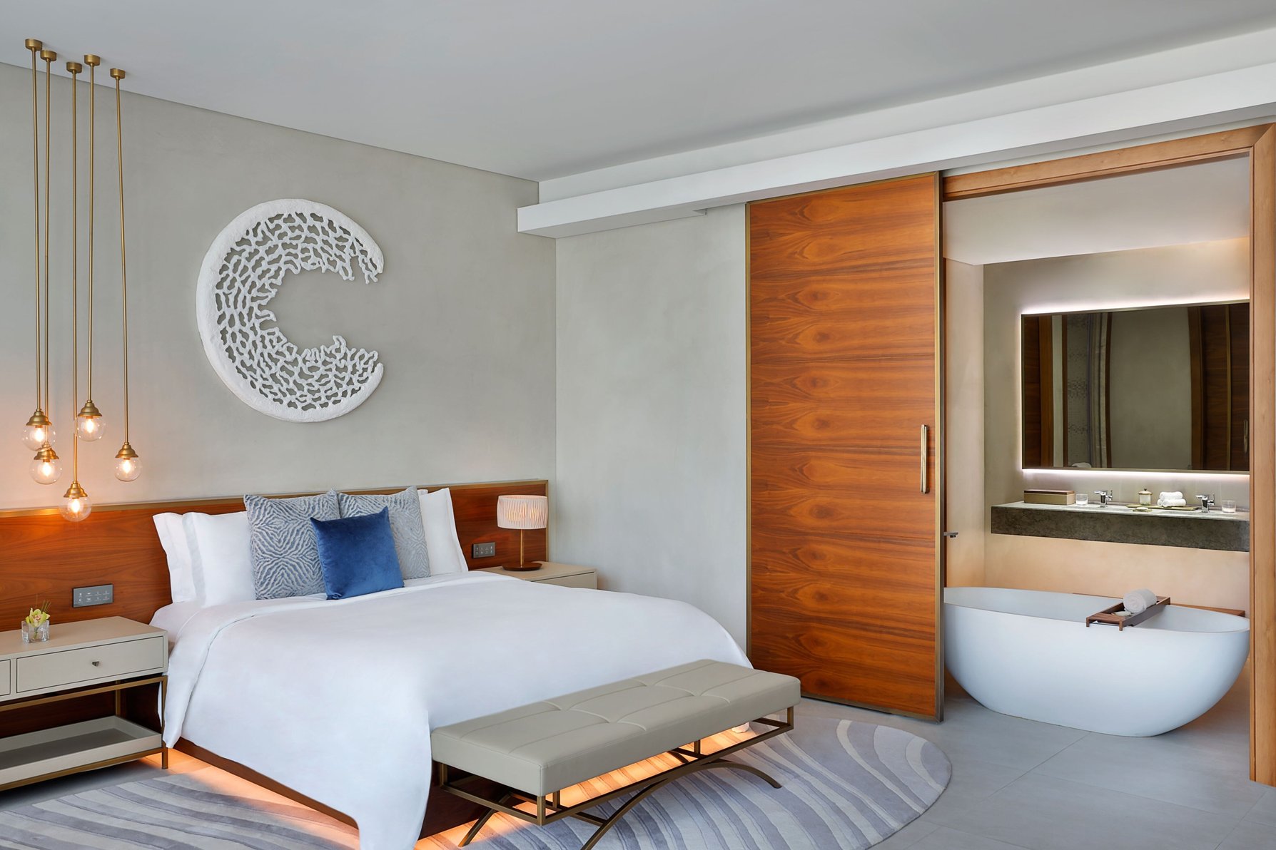 The St. Regis Downtown, Dubai Room Type - Superior King Room, Guest room, 1 King, Dubai Downtown view