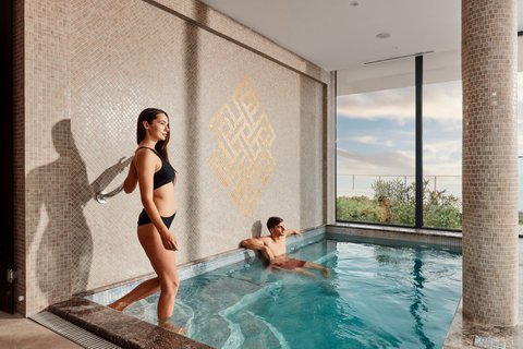 Indoor pool in Spa center