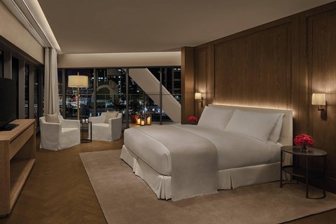 Suite Penthouse con vistas al puerto deportivo - Dormitorio principal