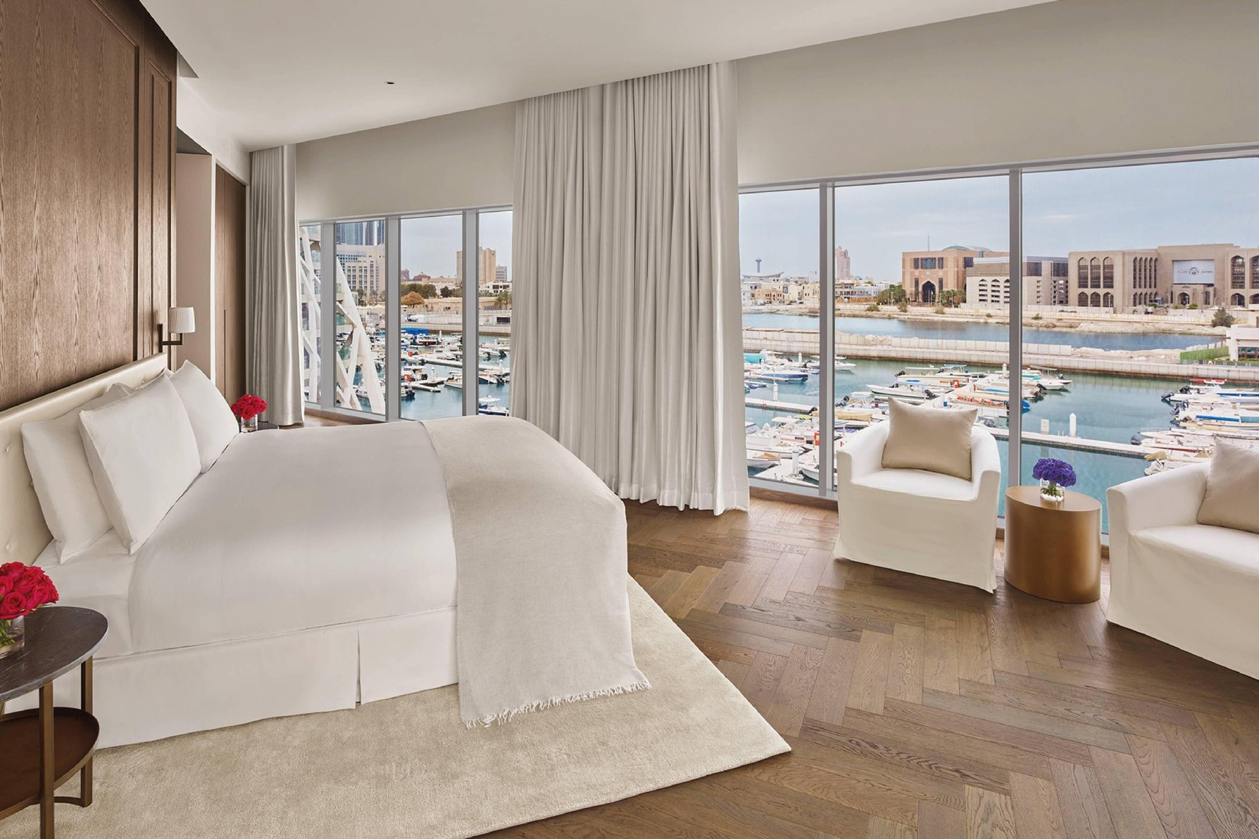 The Abu Dhabi Edition Room Type - EDITION Suite, Suite, 1 King, Marina view, Corner room, Terrace