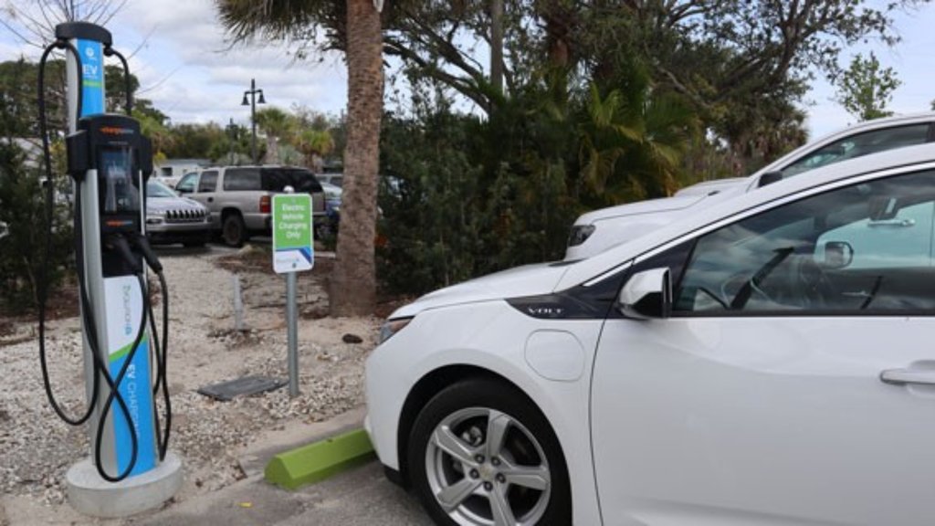 Electric Car Charging Station
