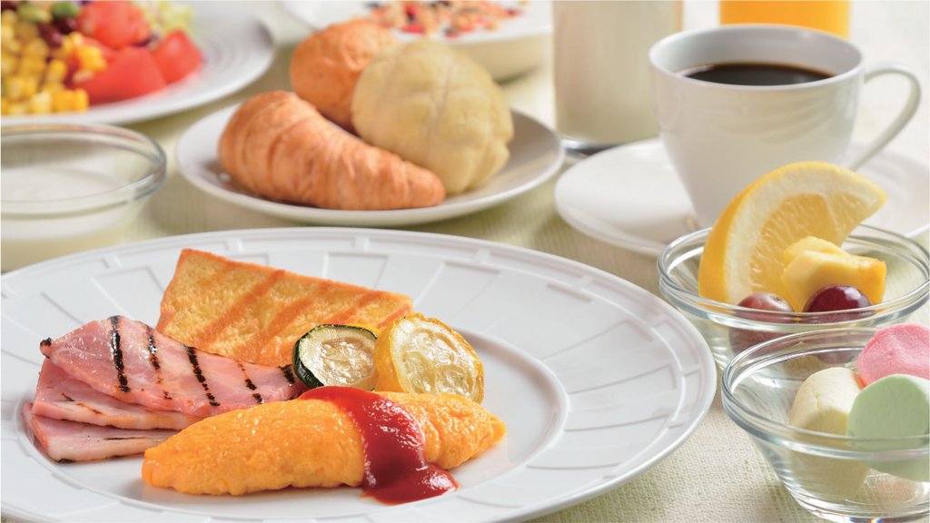 Breakfast is popular for its variety.