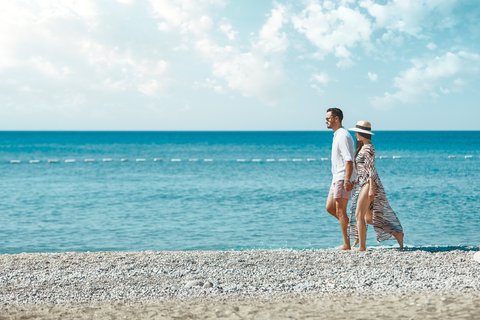 Exclusive beach