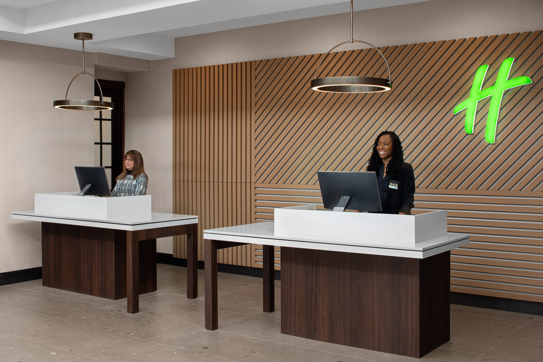 Checking in? Our front desk staff is waiting to assist you anytime