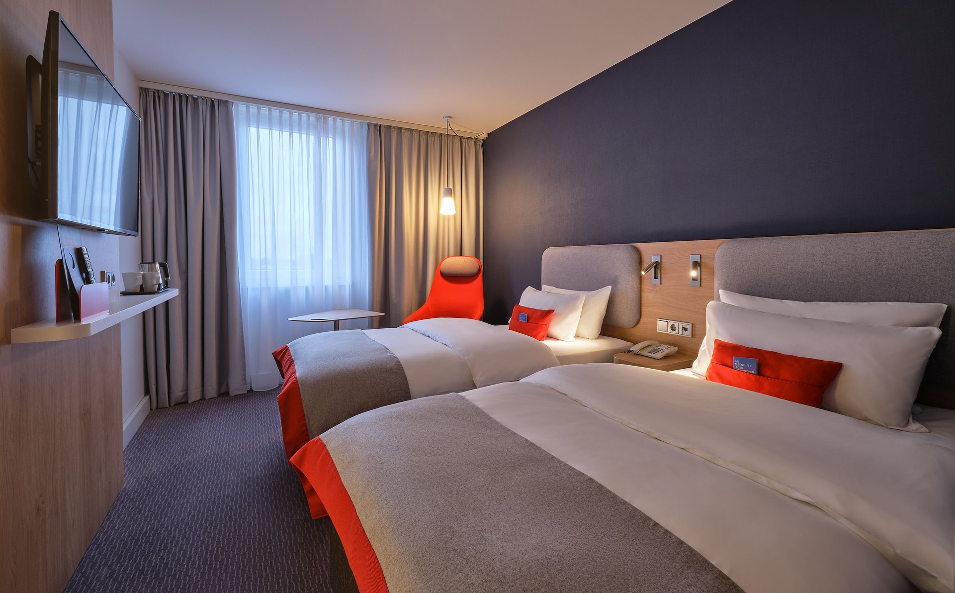 Holiday Inn Express M Room Type - 2 Single Beds Standard