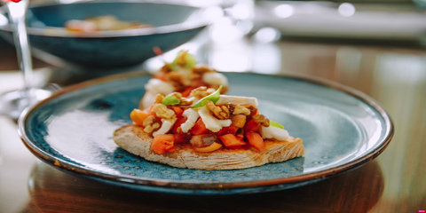 Bago du Vin bruschetta