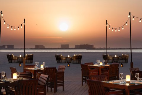 Beach Deck Sunset