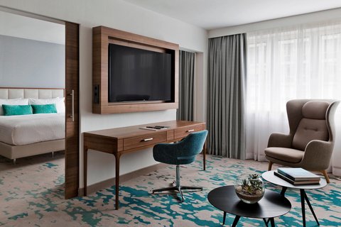 Presidential Suite - Sitting Area & Bedroom