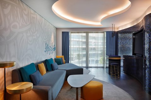 W Suite Living Room - Partial View