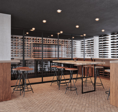 Bodega para cata de vinos · Kimpton Aysla Mallorca