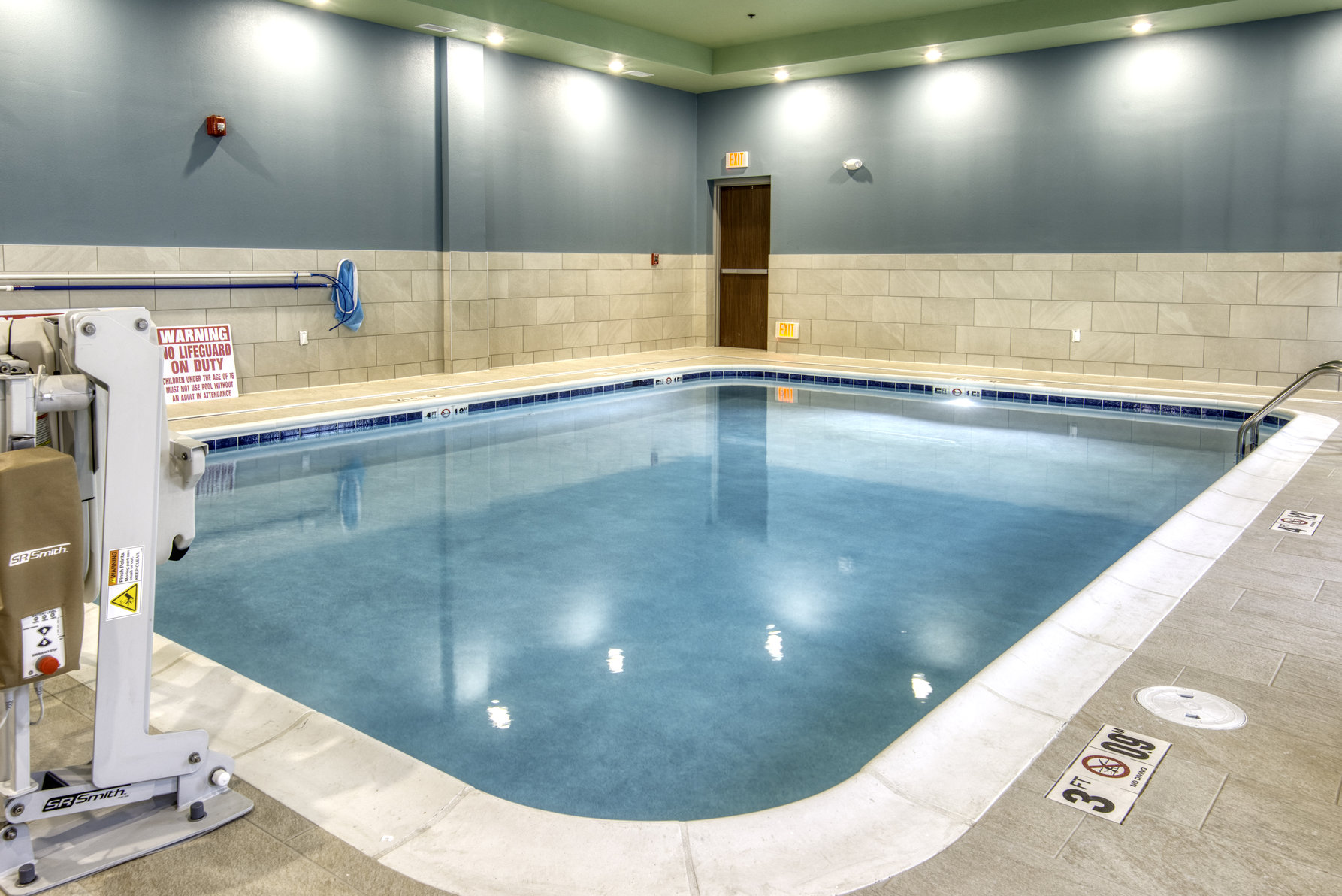 Relax in our indoor pool