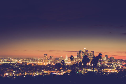 LA Skyline at Night