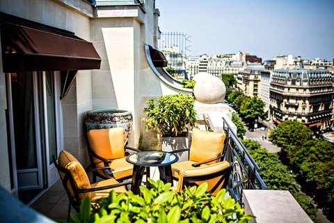 Prince de Galles Suite Saphir - Terrace