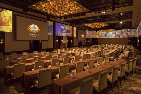 Grand Ballroom Calss Room Setting
