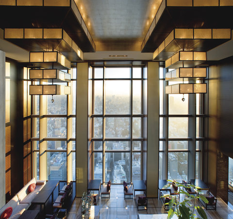 Mandarin Oriental Tokyo 38F Lobby East Window