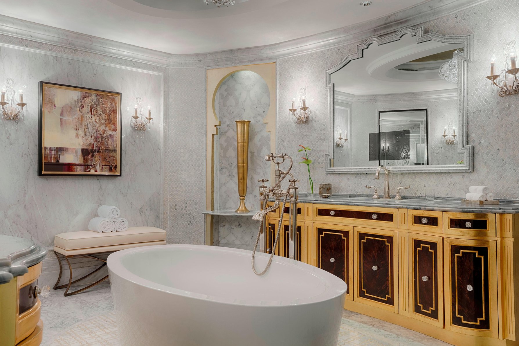 The St. Regis Abu Dhabi by Marriott Room Type - Al Hosen Suite, 1 Bedroom Suite, 1 King, Sea view The St. Regis Abu Dhabi by Marriott Room Type - Al Hosen Suite, 1 Bedroom Suite, 1 King, Sea view