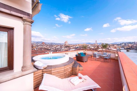 Suite Belvedere, terraza