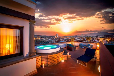 Suite Belvedere, terraza