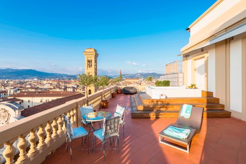Junior Suite, vista desde la terraza