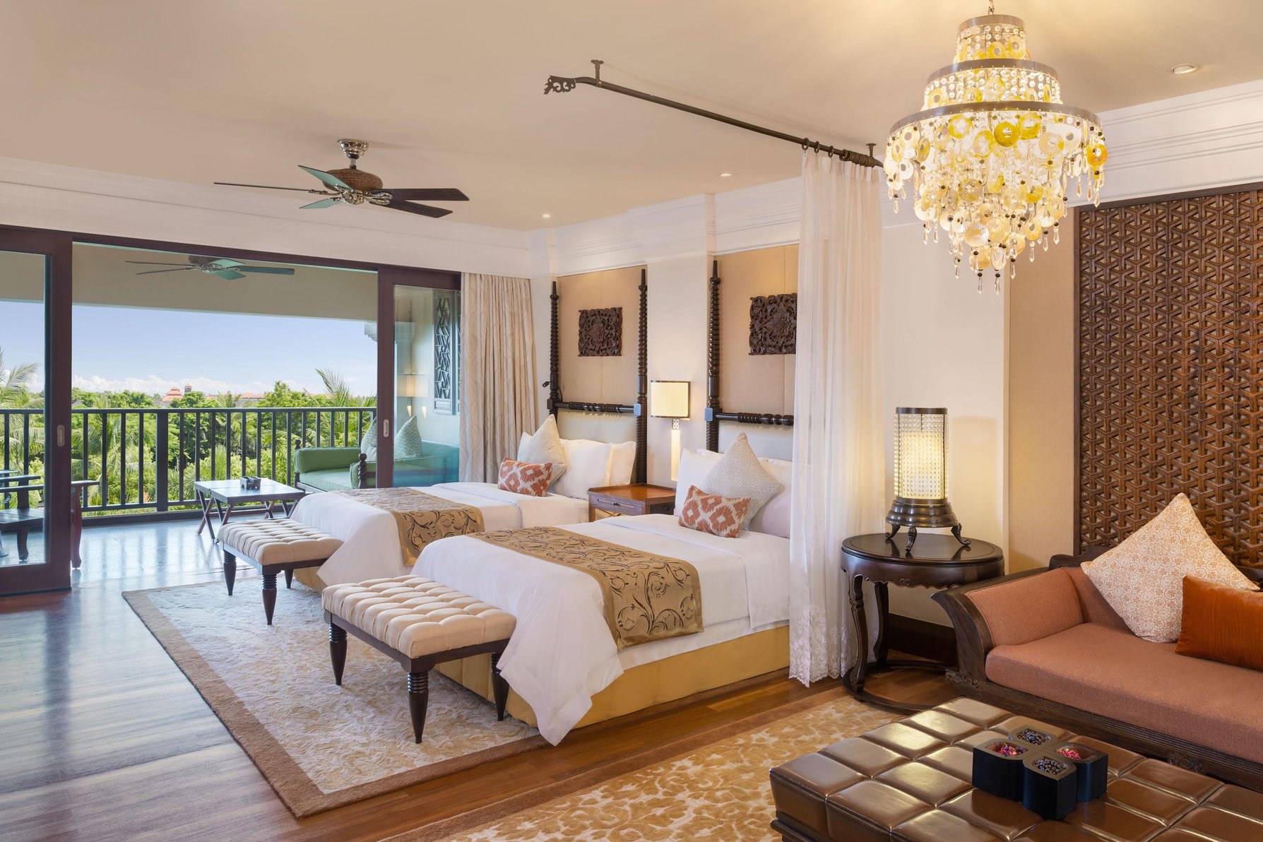 The St. Regis Bali Resort Room Type - St Regis Suite, 1 Bedroom Suite, 2 Double, Garden view