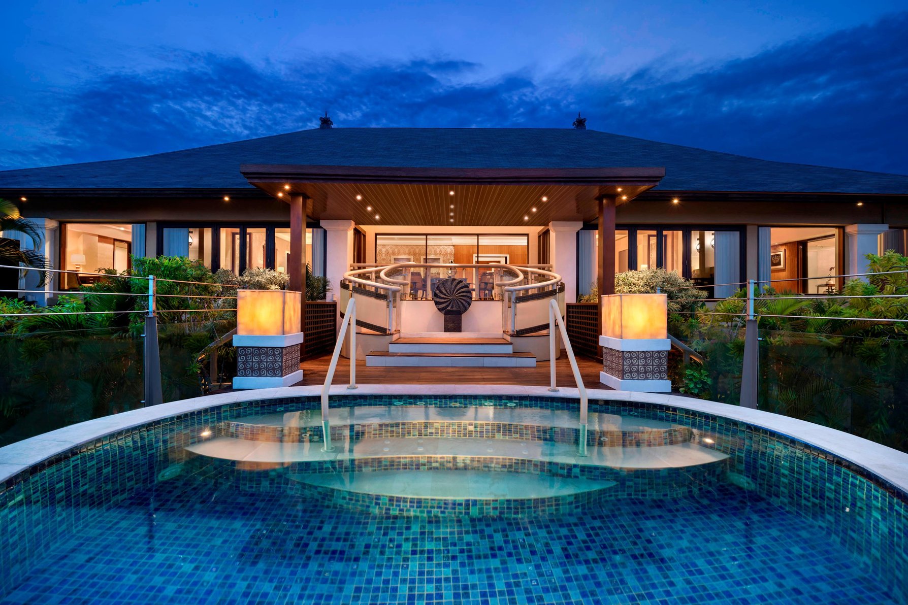 The St. Regis Bali Resort Room Type - Grand Astor, 2 Bedroom Presidential Suite, Bedroom 1: 1 King, Bedroom 2: 2 Double, Ocean view
