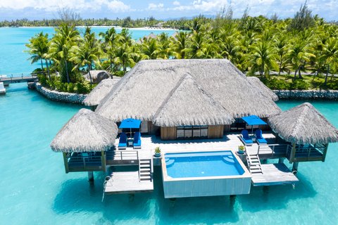 Two Bedrooms Overwater Royal Suite Villa Mt Oteman