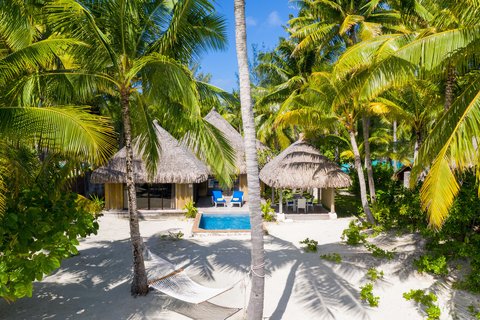 Suite Villa frente a la playa con piscina - Exterior