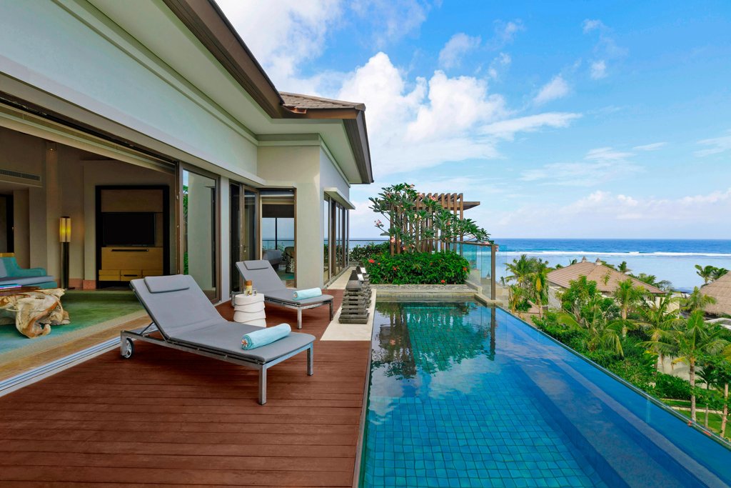 The Ritz-Carlton, Bali Room Type - The Sky, 2 Bedroom Villa, Bedroom 1: 1 King, Bedroom 2: 2 Queen, Ocean view, Top floor, Balcony The Ritz-Carlton, Bali Room Type - The Sky, 2 Bedroom Villa, Bedroom 1: 1 King, Bedroom 2: 2 Queen, Ocean view, Top floor, Balcony