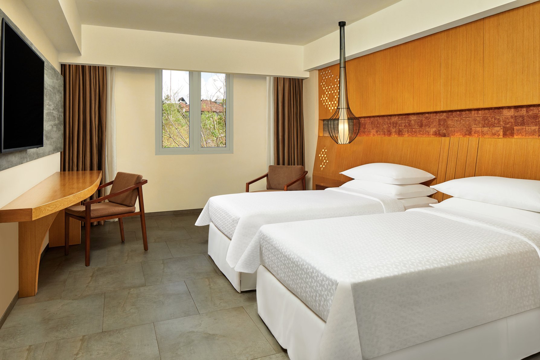Four Points by Sheraton Bali, Ungasan Room Type - Twin/Single Beds, Courtyard View, Guest Room Four Points by Sheraton Bali, Ungasan Room Type - Twin/Single Beds, Courtyard View, Guest Room