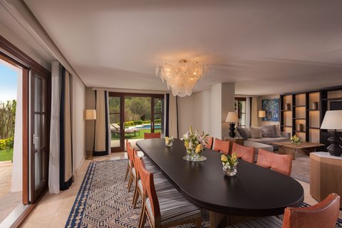 Comedor de la villa