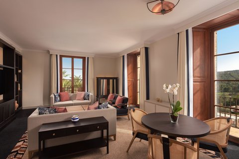 Sala de estar de la suite Classic