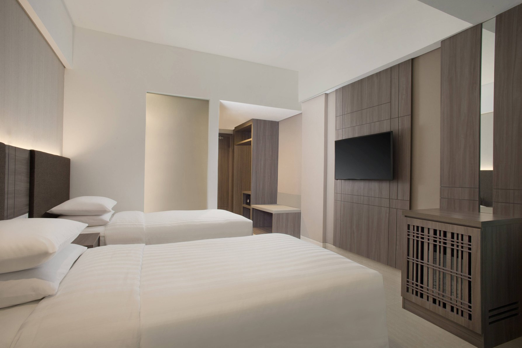 Fairfield by Marriott Belitung Room Type - Guest room, 2 Twin, Garden view, Balcony