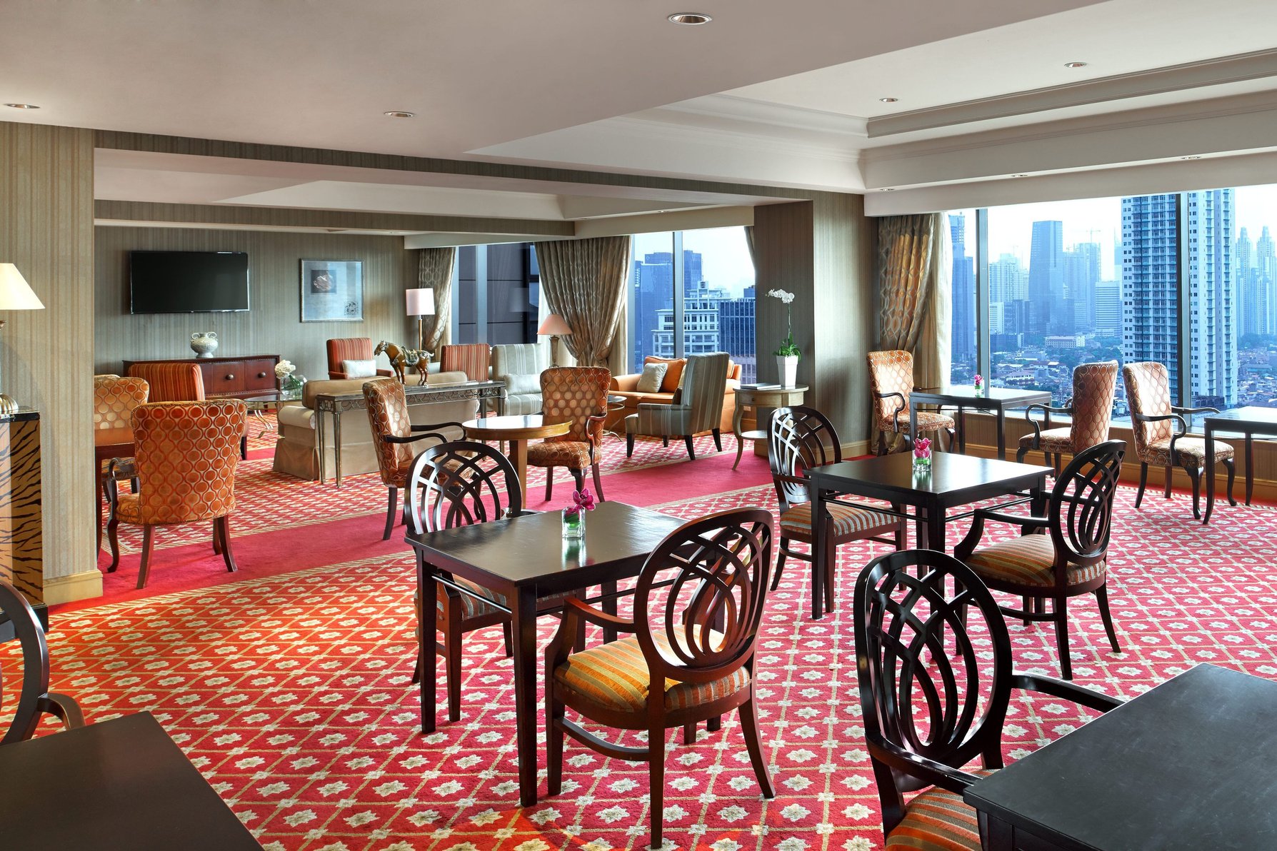 JW Marriott Hotel Jakarta Room Type - Executive Room, Executive lounge access, Guest room, 1 King, City view