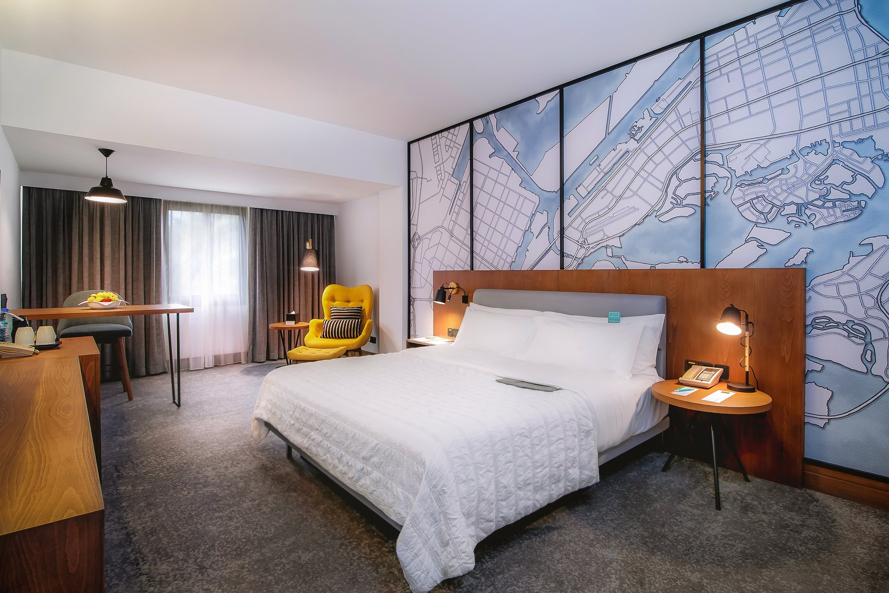 Le Meridien Abu Dhabi Resort Room Type - Deluxe Guest room, 1 King, City view