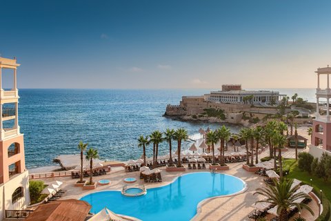 Vistas a la bahía del resort