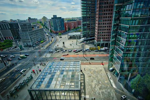 Vista a la Potsdamer Platz