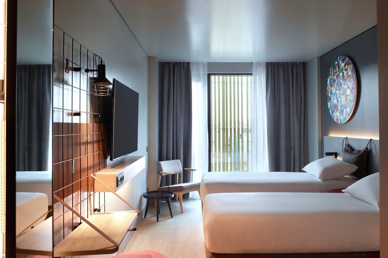 Center Stage Twin Room