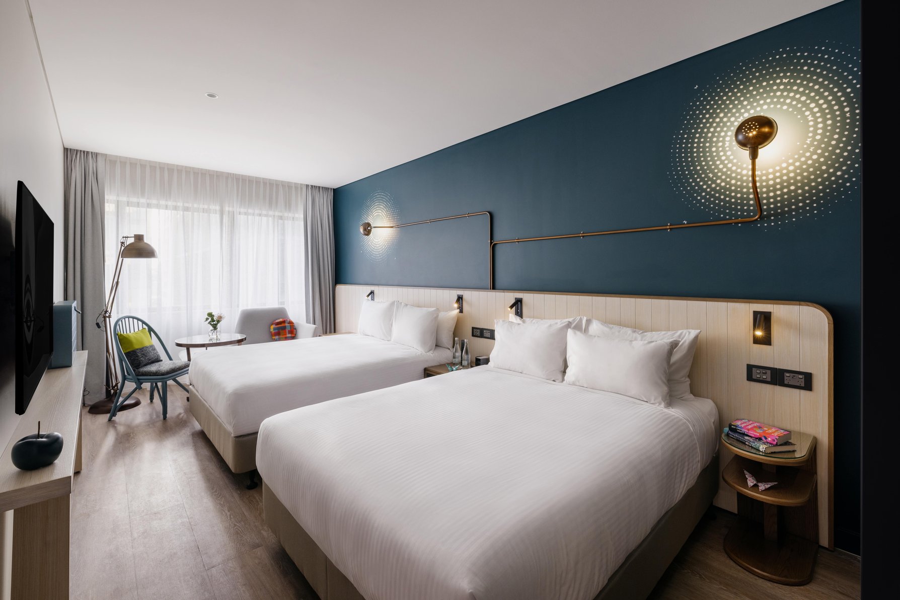 Hotel Indigo BRISBANE CITY CENTRE, an IHG hotel Room Type - 2 Queen Standard