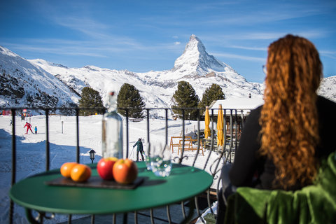 Balcony Matterhorn view