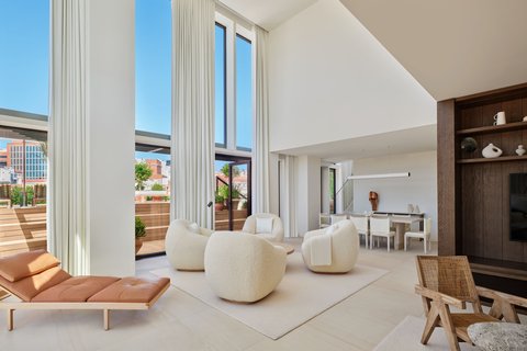 Madrid Penthouse Living Room