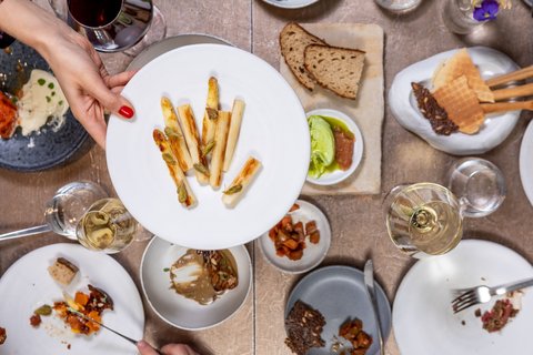 Comida para compartir