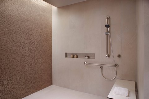 Accessible Bathroom - Roll-In Shower