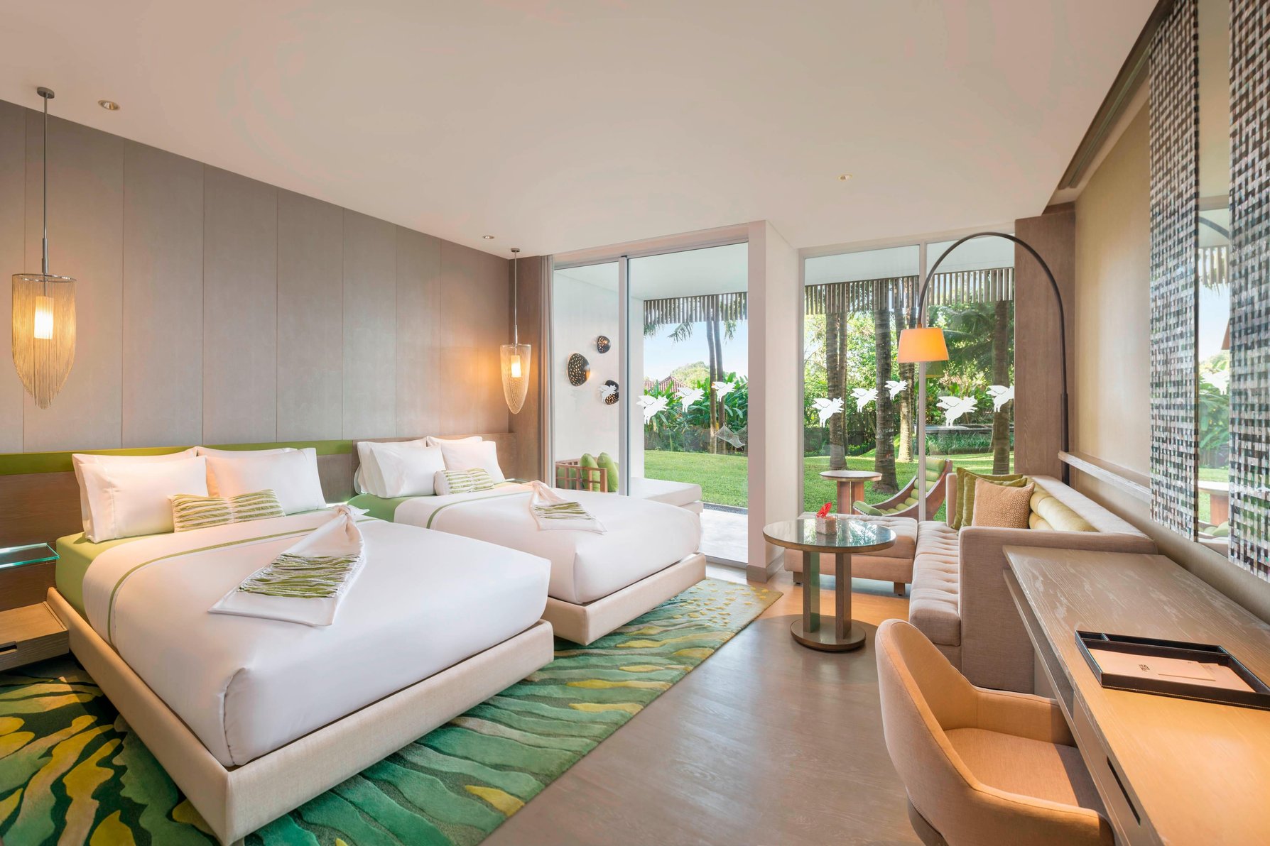 W Bali - Seminyak Room Type - Superior Garden View, Guest room, 2 Queen, Balcony W Bali - Seminyak Room Type - Superior Garden View, Guest room, 2 Queen, Balcony